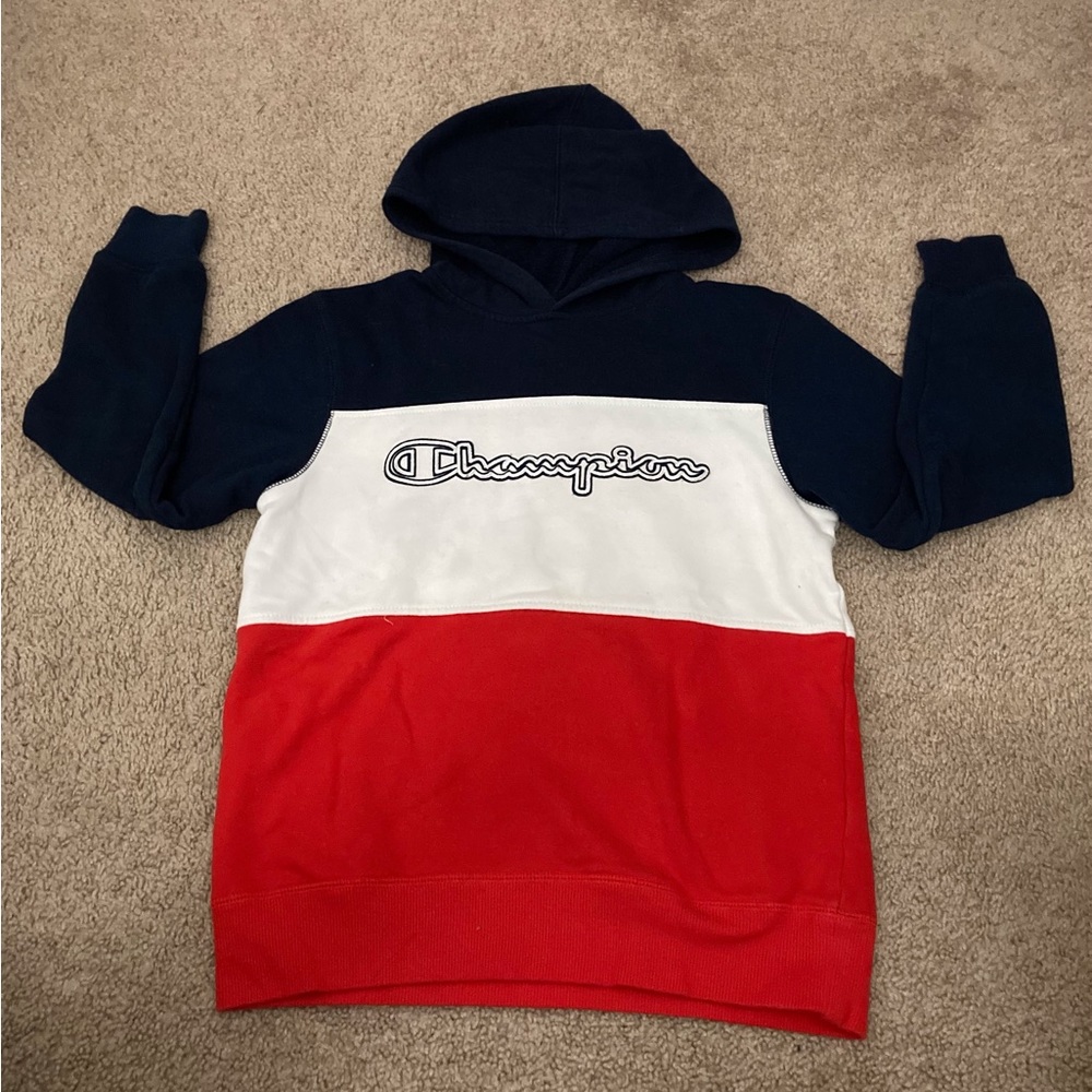 Champion Boys Multicolored Hoodie Size Youth Medium